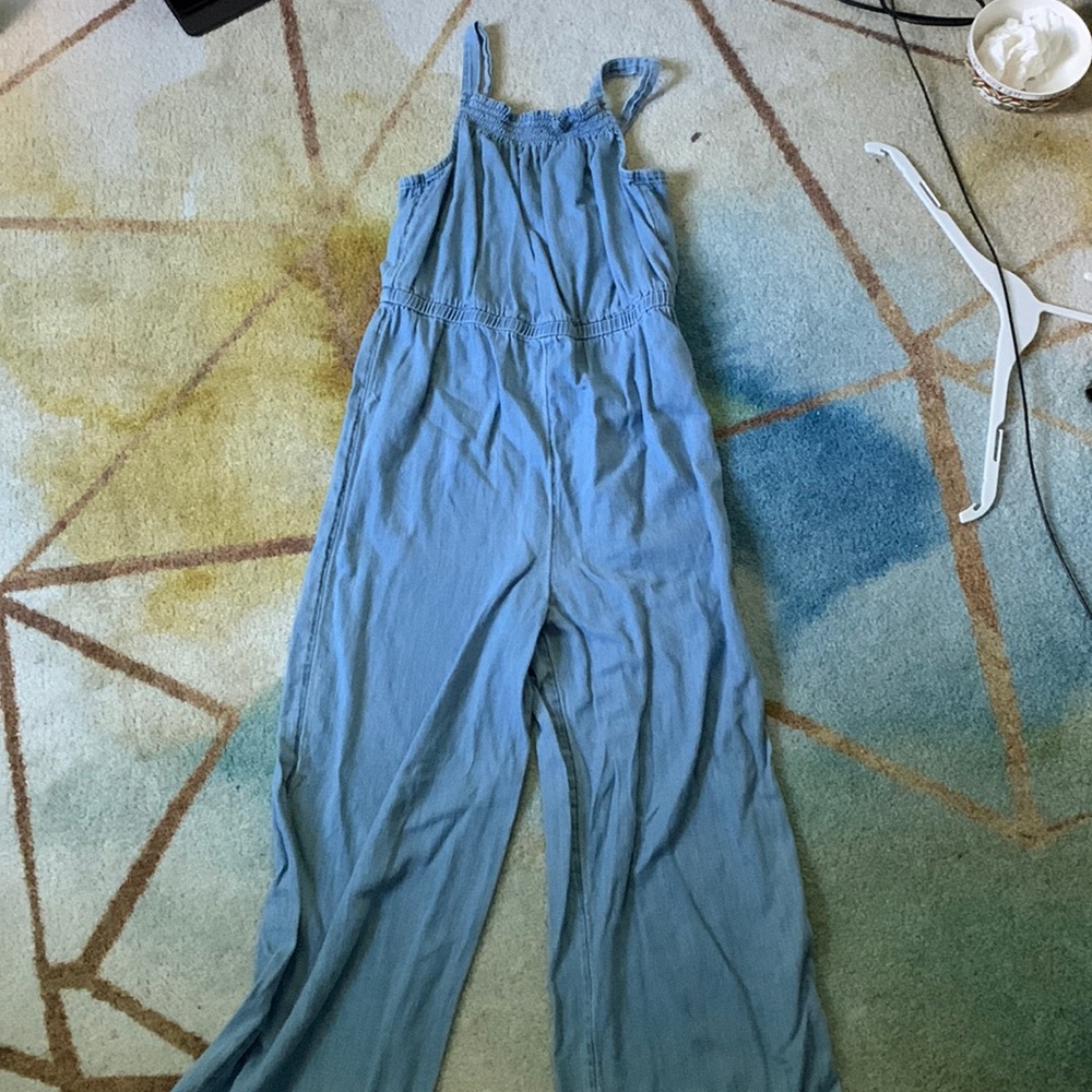 Old navy, kids L (10-12), blue romper